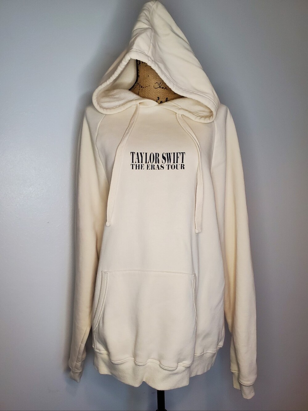 Taylor Swift Eras Tour Hoodie In Cream Size L